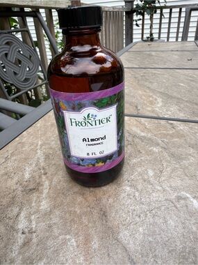 New Frontier Almond Fragrance Bottle - Brown with Purple Accent
